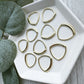 Round Thick Triangle - 10 PIECES