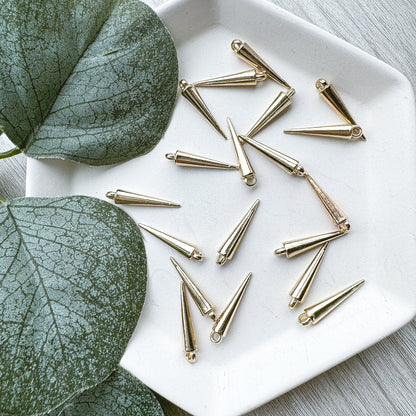 Cone Dangle Charm - 20 PIECES - OCTOBER LAUNCH