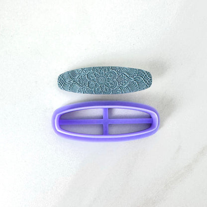 Small Flat Oval - BC08 - Barrette Cutters - 91523