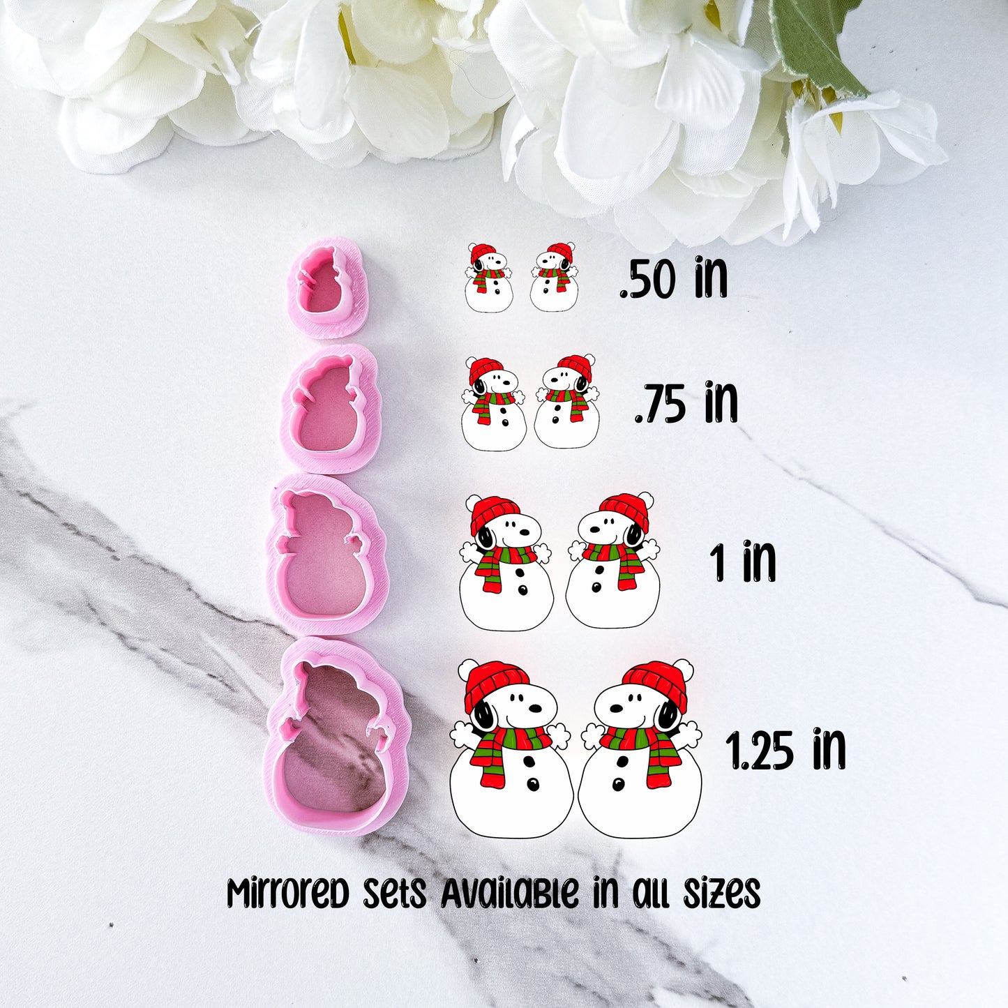 Snoopy Snowman Outline Cutter and Matching Image Transfer Paper - September 2025 Launch