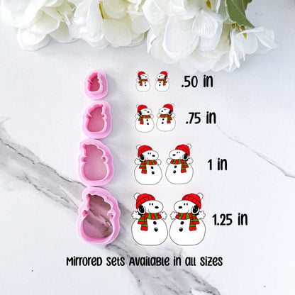 Snoopy Snowman Outline Cutter and Matching Image Transfer Paper - September 2025 Launch