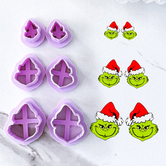 Grinch Outline Cutter and Matching Image Transfer Paper - September 2025 Launch