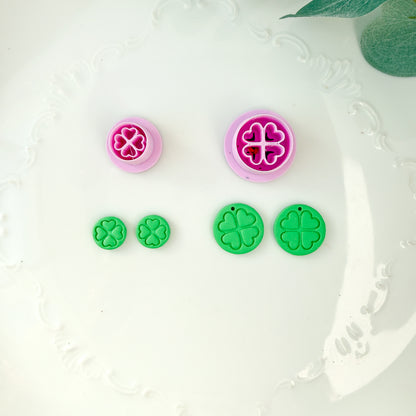 Shamrock Circle Imprint Clay Cutter - January 2026 Launch
