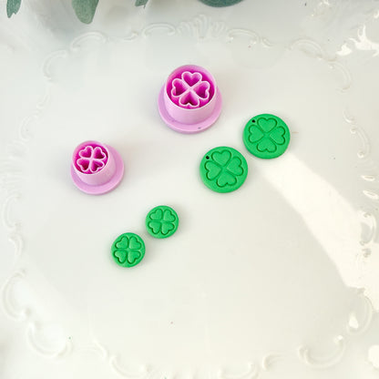 Shamrock Circle Imprint Clay Cutter - January 2026 Launch