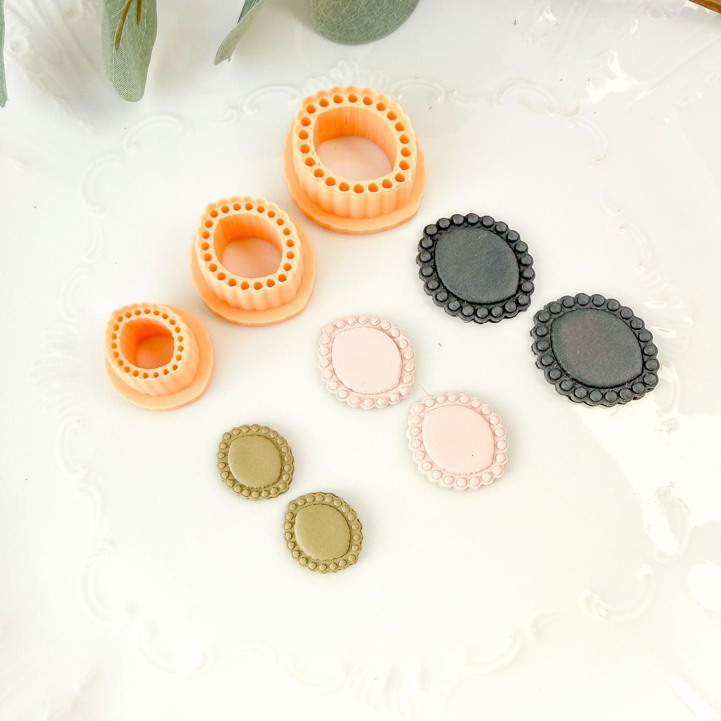 Bubble Frame Almond Clay Cutter - January 2026 Launch