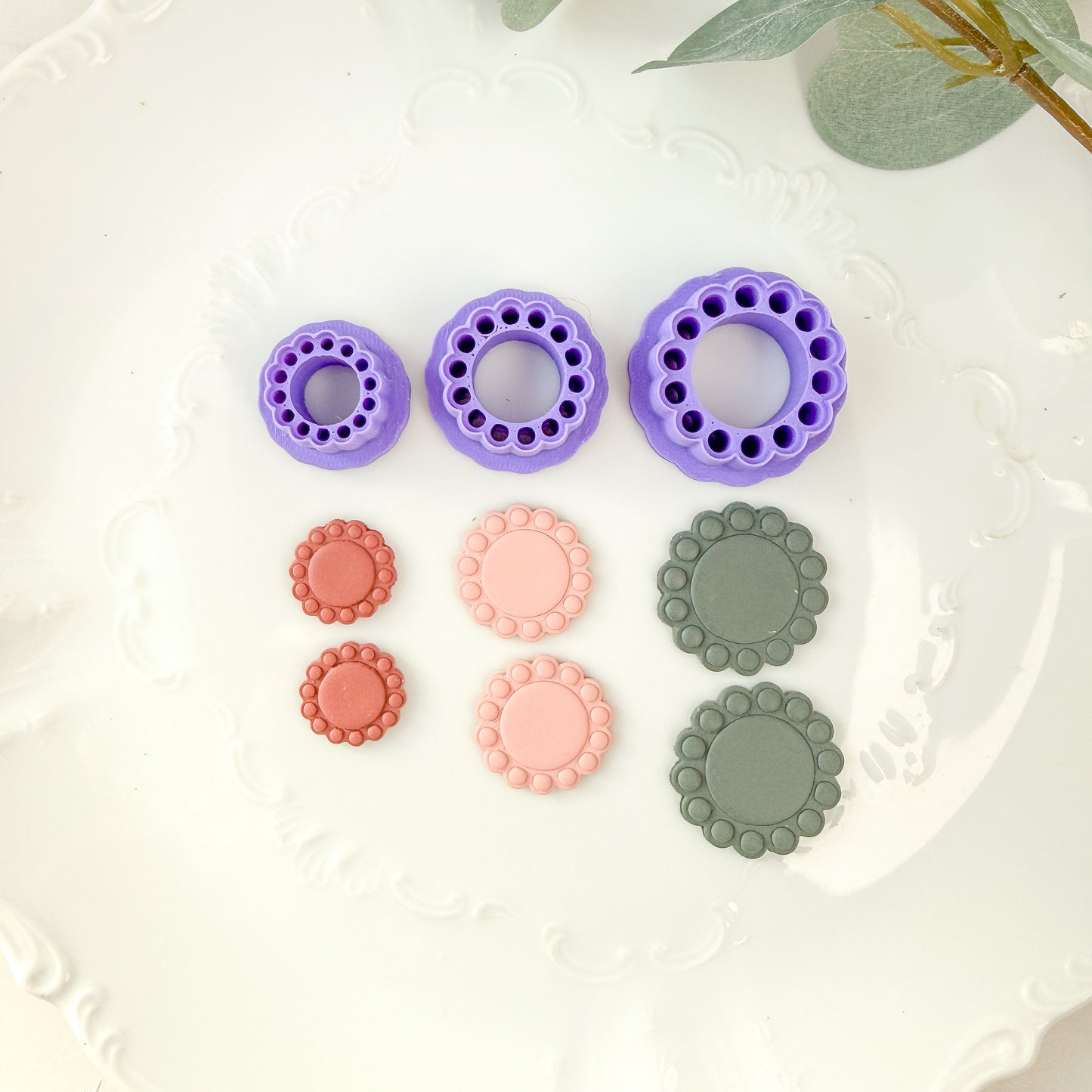 Bubble Window Circle Clay Cutter - January 2026 Launch