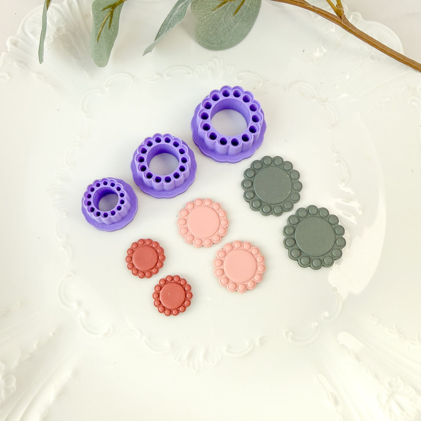 Bubble Window Circle Clay Cutter - January 2026 Launch