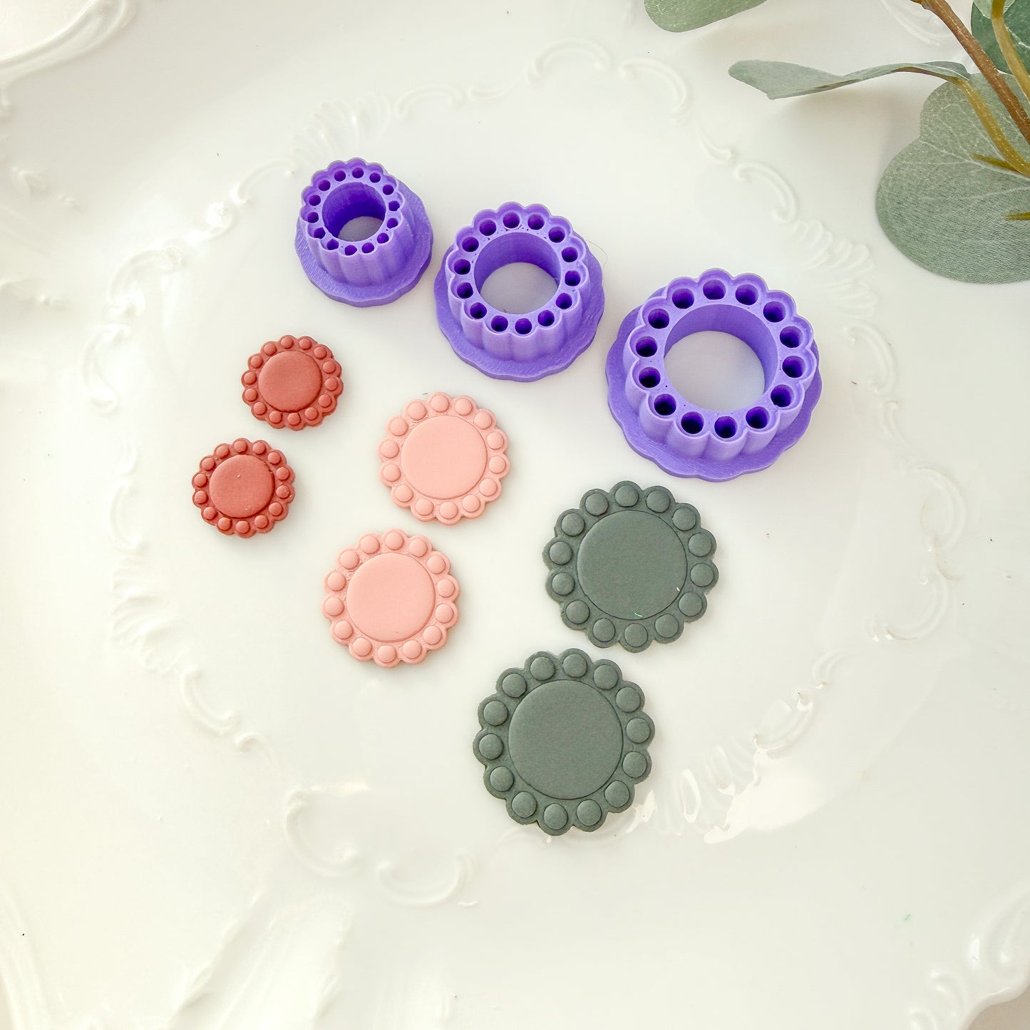 Bubble Window Circle Clay Cutter - January 2026 Launch