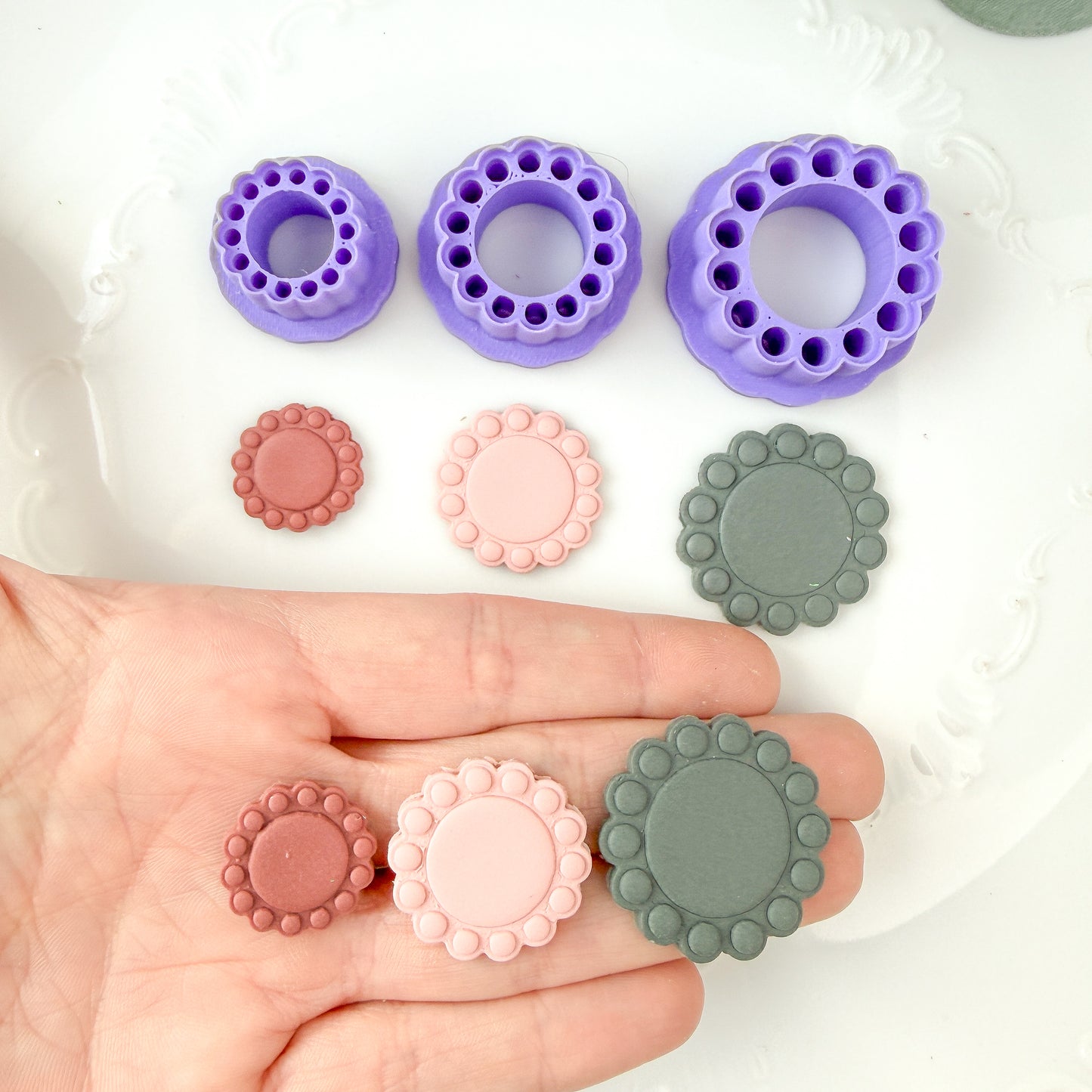 Bubble Window Circle Clay Cutter - January 2026 Launch