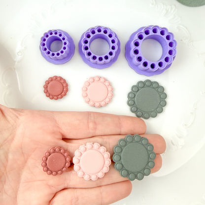 Bubble Window Circle Clay Cutter - January 2026 Launch