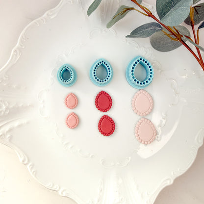 Bubble Frame Teardrop Clay Cutter - January 2026 Launch