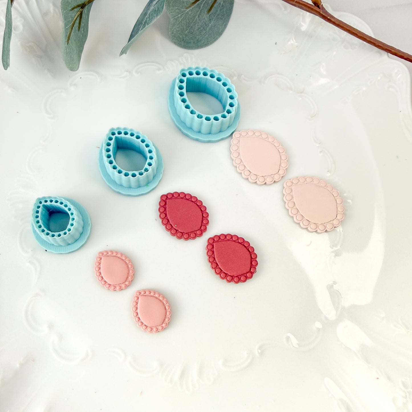 Bubble Frame Teardrop Clay Cutter - January 2026 Launch