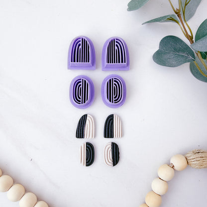 Emalee 4 pieces Imprint Dangle Set Clay Cutter - February 2026 Launch