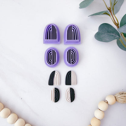 Emalee 4 pieces Imprint Dangle Set Clay Cutter - February 2026 Launch