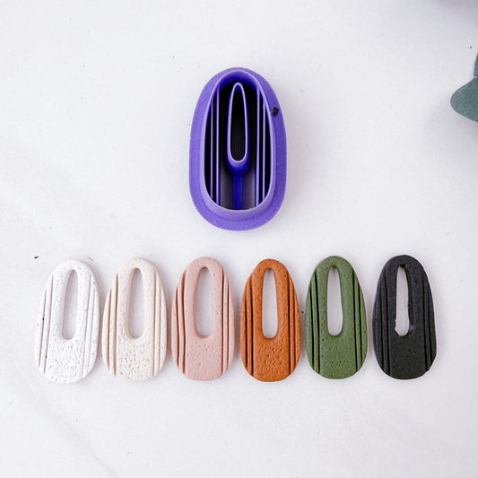 Anya Oval Imprint Clay Cutter - February 2026 Launch