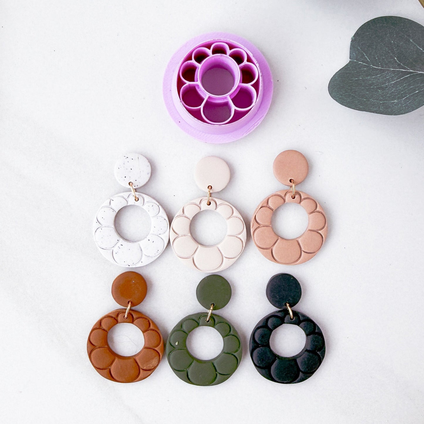 Lola Flower Circle Window Clay Cutter - February 2026 Launch