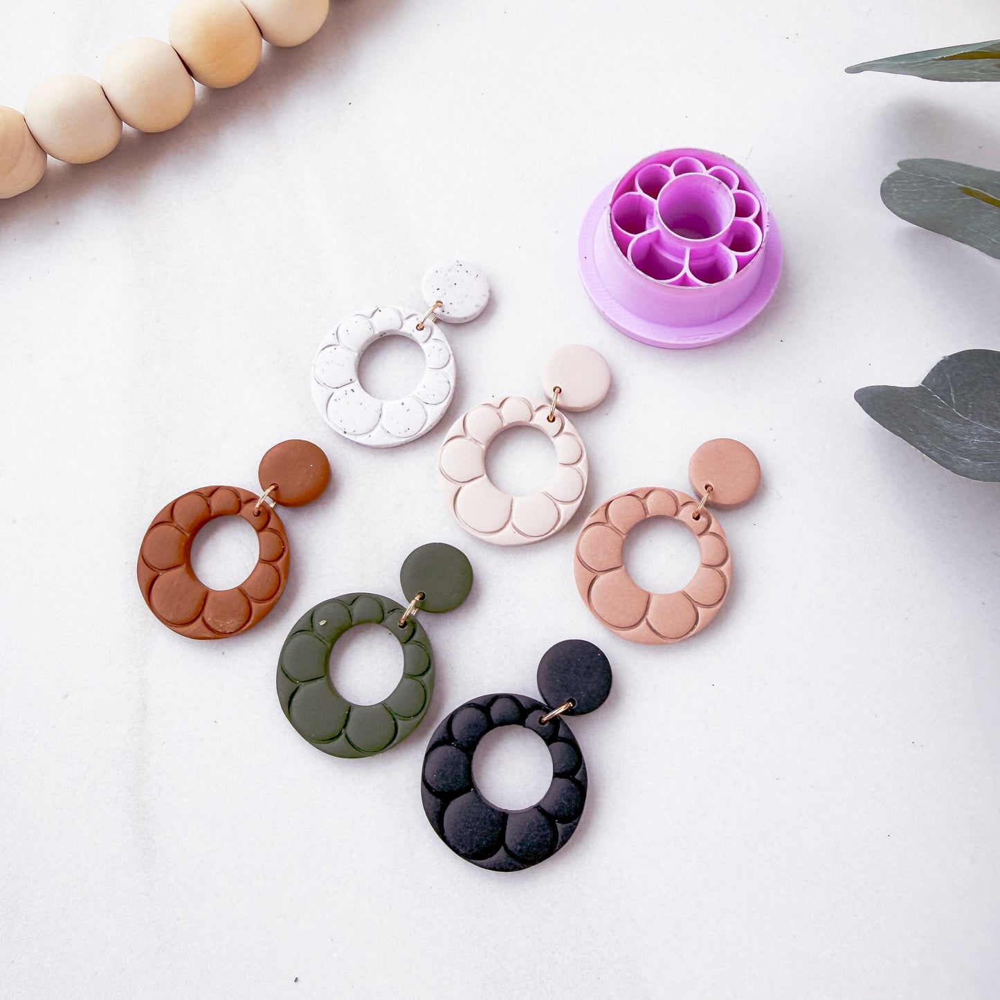 Lola Flower Circle Window Clay Cutter - February 2026 Launch