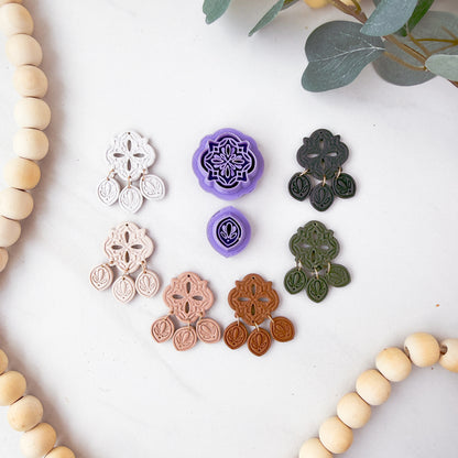 Bria Quatrefoil Cut Out Dangle Clay Cutter - February 2026 Launch