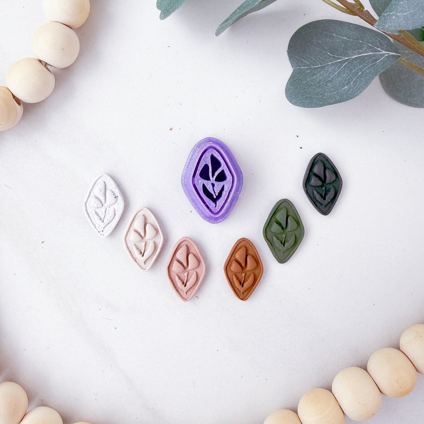 Emboss Flower Charm Clay Cutter - February 2026 Launch