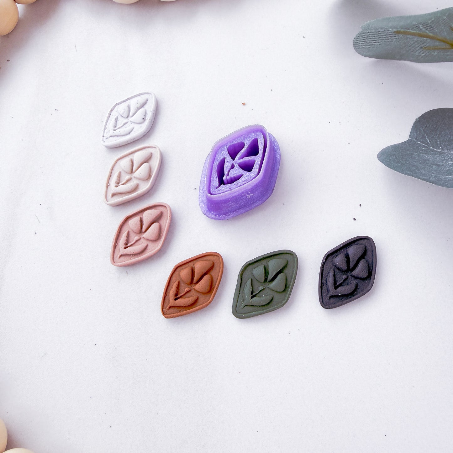 Emboss Flower Charm Clay Cutter - February 2026 Launch