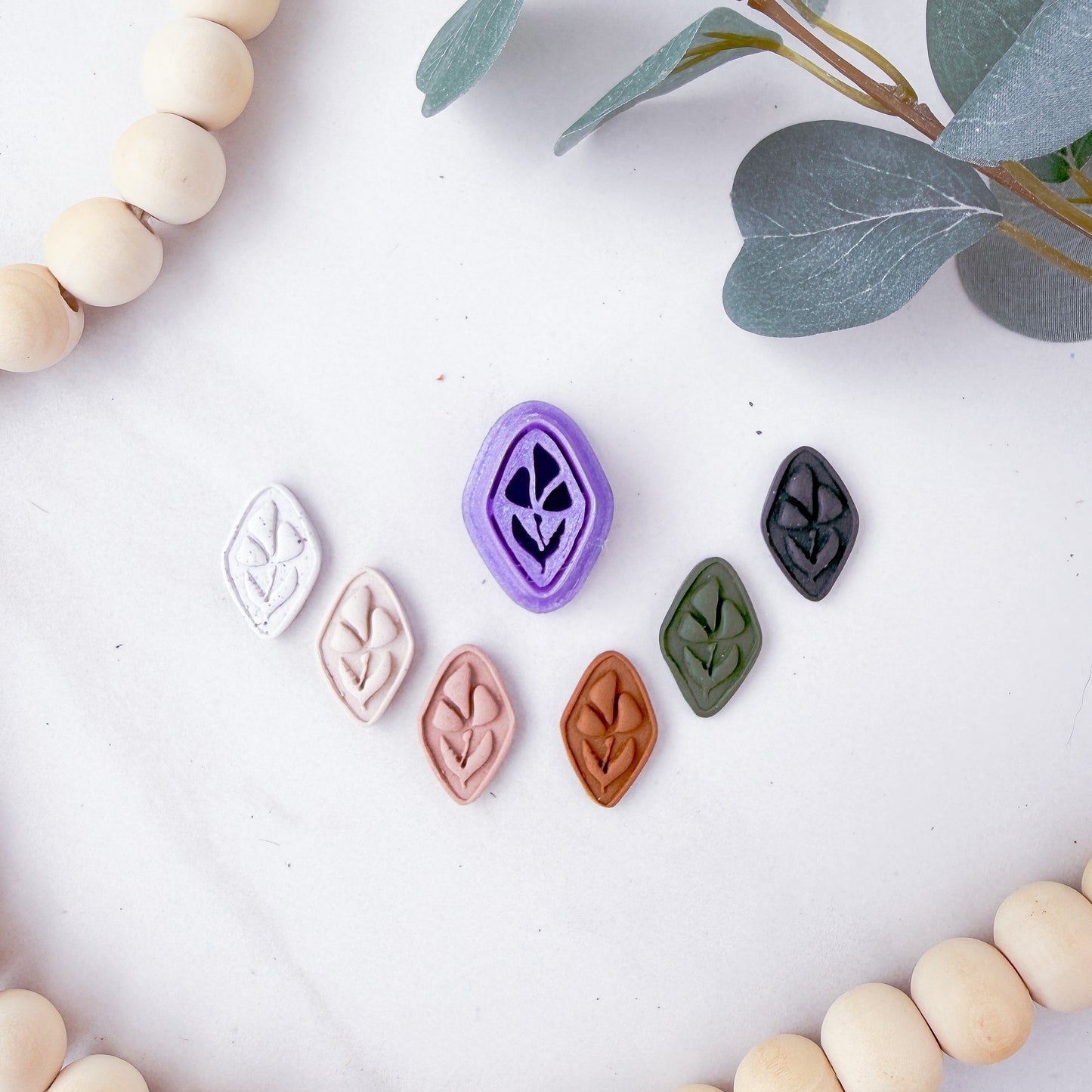 Emboss Flower Charm Clay Cutter - February 2026 Launch