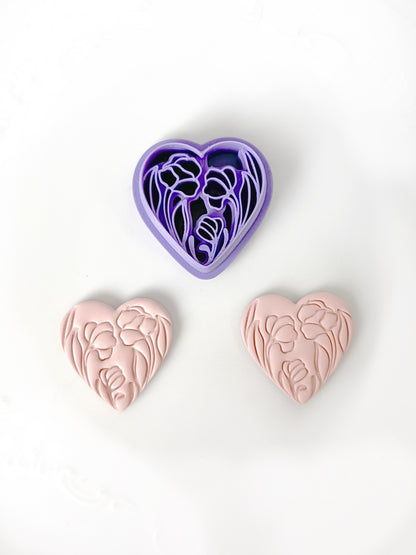 Floral Heart Valentines Cutter- December 2023
