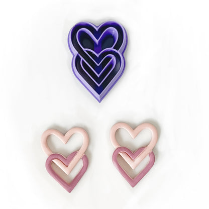 Interwoven Hearts Clay Cutter  - December 2023