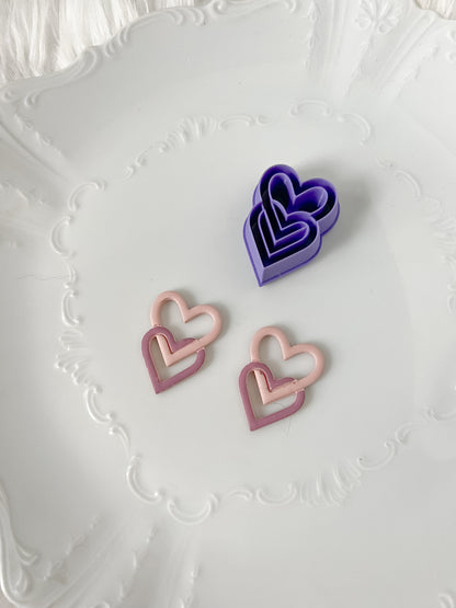 Interwoven Hearts Clay Cutter  - December 2023
