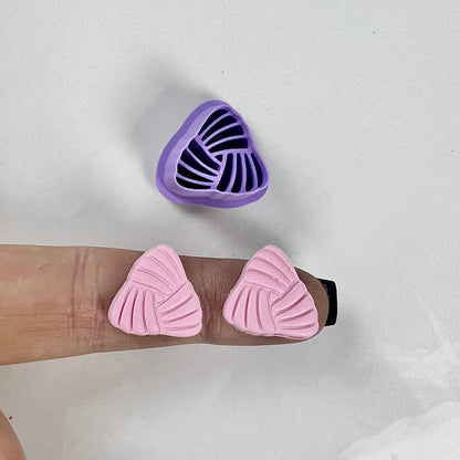 Triangle Woven Stud Clay Cutter  - December 2023