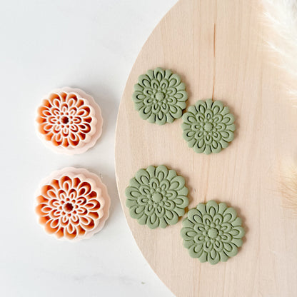 Statement Flower - Style 1 - Imprint Clay Cutter - June 2025 Launch