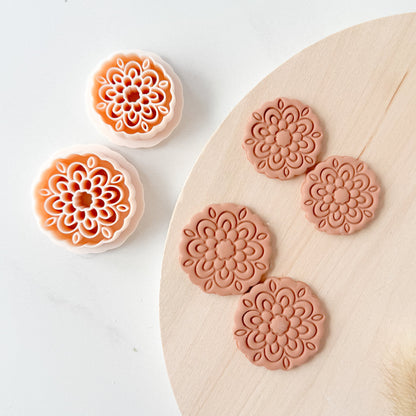 Statement Flower - Style 2 - Imprint Clay Cutter - June 2025 Launch