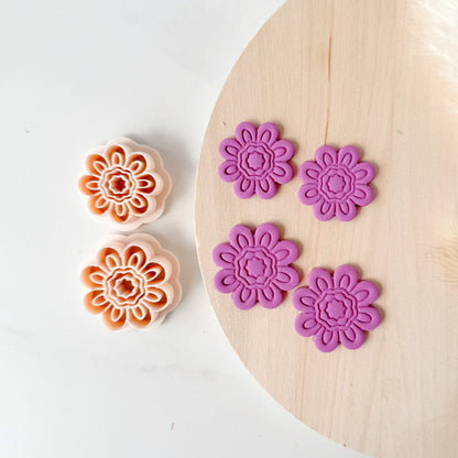 Statement Flower - Style 3 -Imprint Clay Cutter - June 2025 Launch
