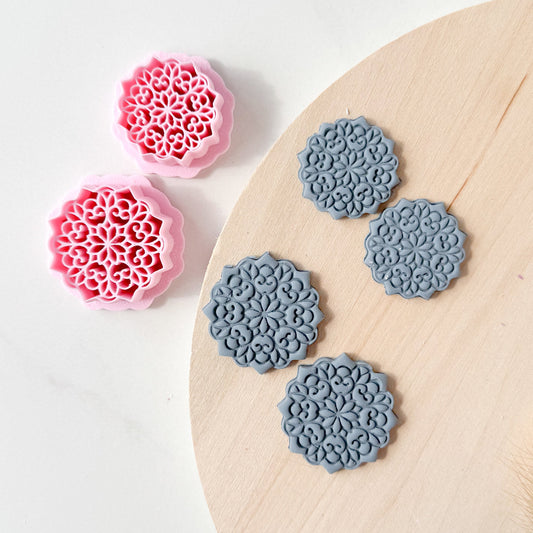 Statement Flower - Style 4 - Imprint Clay Cutter - June 2025 Launch