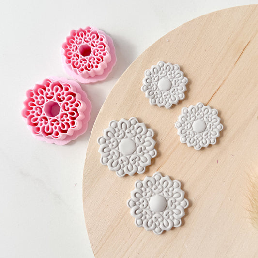 Statement Flower - Style 5 - Imprint Clay Cutter - June 2025 Launch