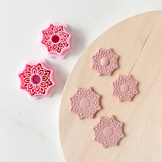 Statement Flower - Style 6 - Imprint Clay Cutter - June 2025 Launch