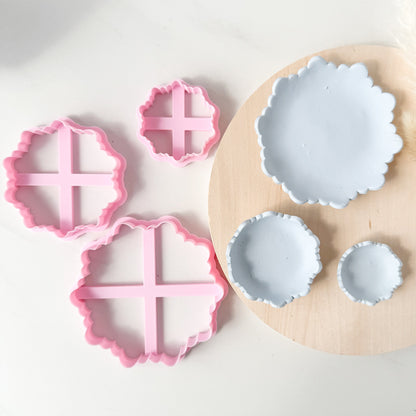 Dreamy Scalloped Trinket Dish Clay Cutter - June 2025 Launch