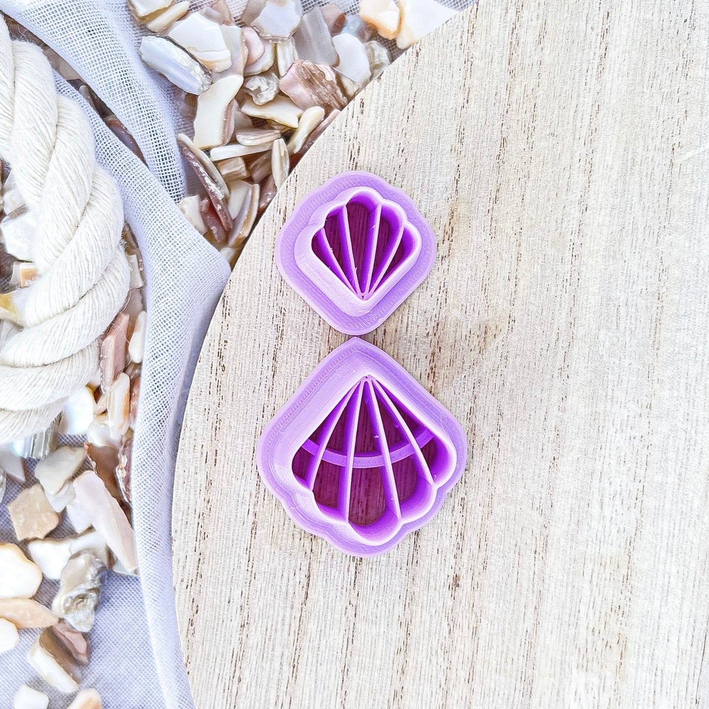 Scalloped Shell Duo Cutter - May Launch