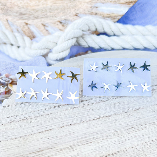 Starfish Stud Pack Add-on - 5 Pairs (10 PIECES)
