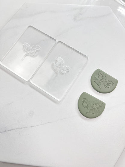 Leafy Plant Acrylic Tile