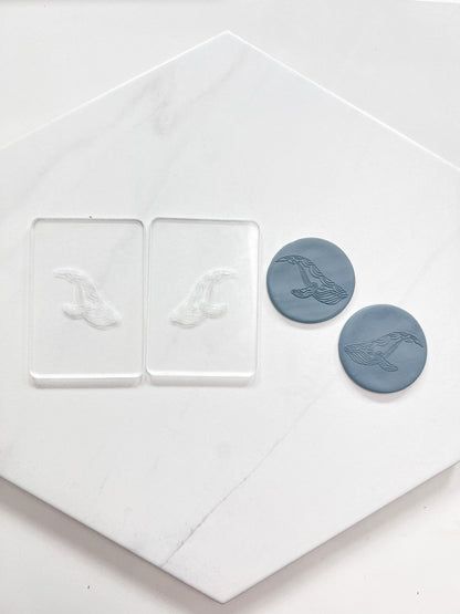 Whale Acrylic Tile