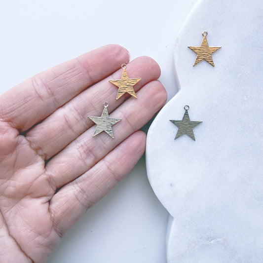 Star Solid Charm- 10 PIECES - June 2026 Launch