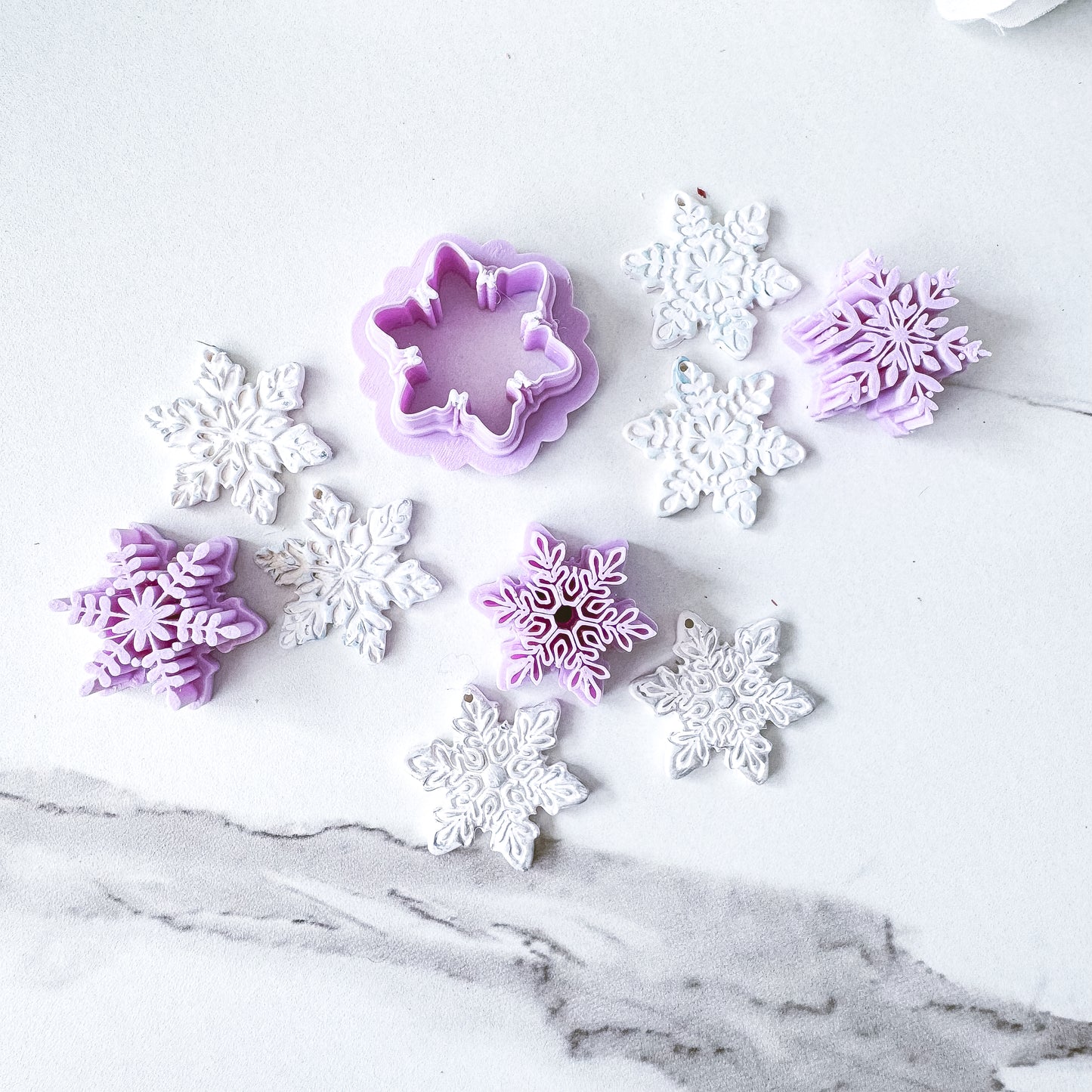 Snowflake Cutter + 3 Matching Stamps - September 2025 Launch