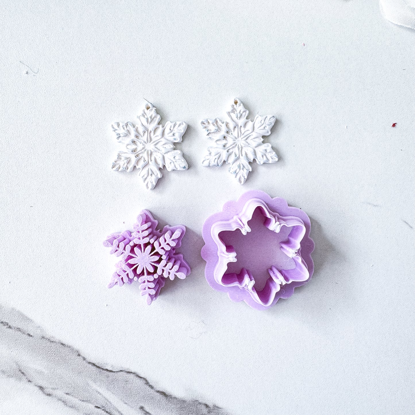 Snowflake Cutter + 3 Matching Stamps - September 2025 Launch