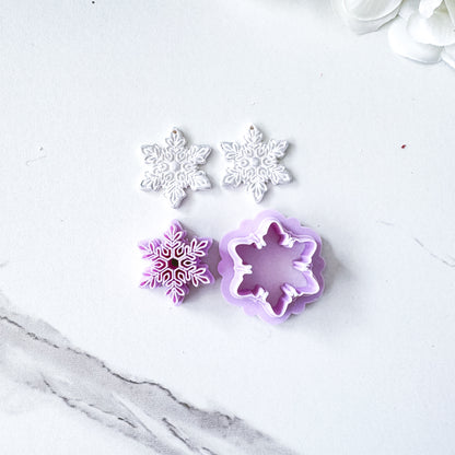 Snowflake Cutter + 3 Matching Stamps - September 2025 Launch