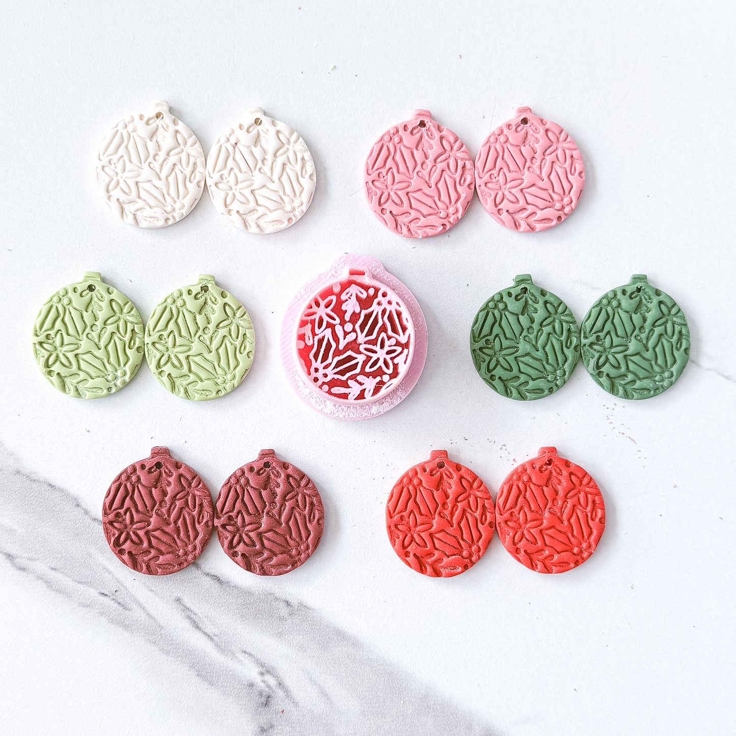 Festive Imprint Bulb Clay Cutter - September 2025 Launch