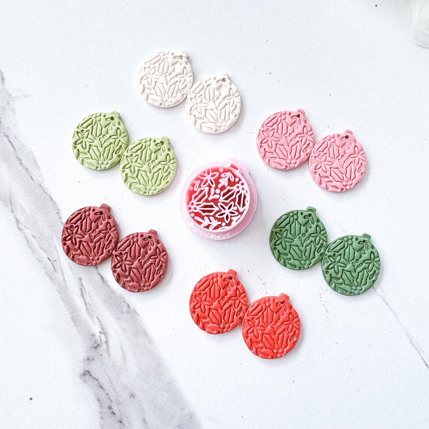 Festive Imprint Bulb Clay Cutter - September 2025 Launch