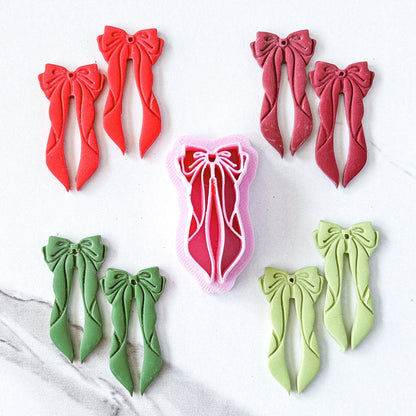 Darling Ribbon Bow Long Clay Cutter - September 2025 Launch