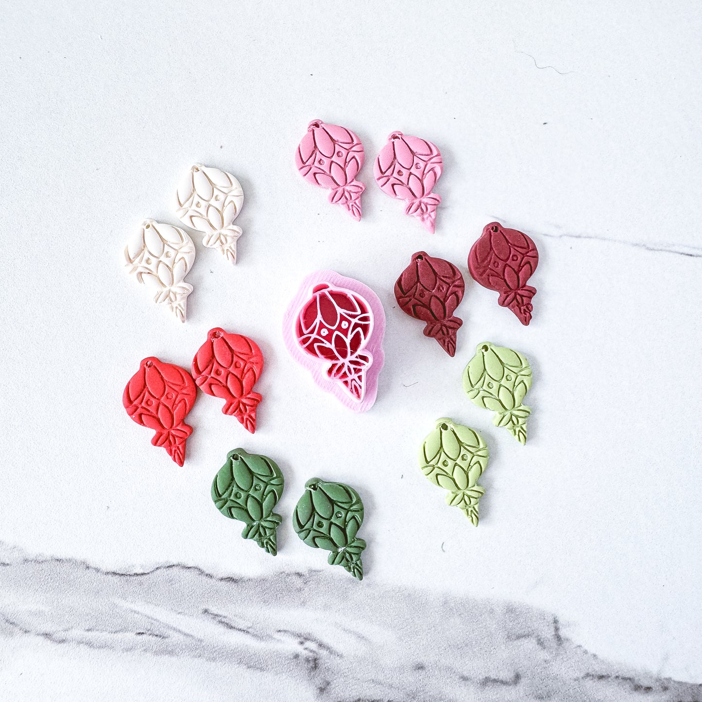 Retro Imprint Christmas Bulb Clay Cutter - September 2025 Launch