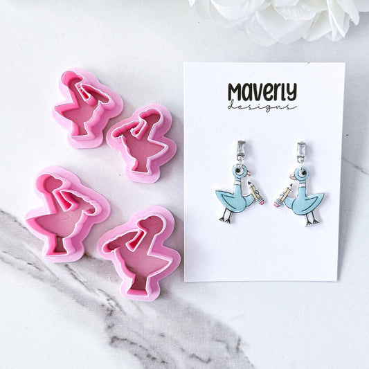 Pigeon Book Bird Clay Cutter & Matching Transfer Paper - September 2025 Launch