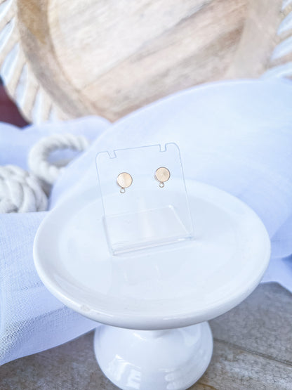 Button Stud Finding Forward Facing Loop - 10 PIECES